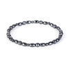 Black round beads, ankle bracelet, accessory, European style, wish