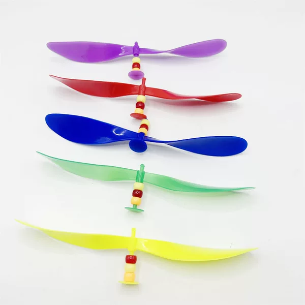 Bamboo Dragonfly Propeller Hat Aircraft Propeller Accessories Luminous Propeller Baseball Cap