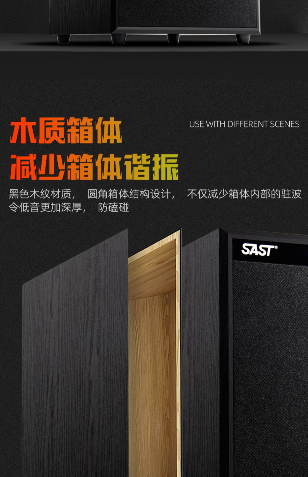Xianke Wd-9 10inch 12inch 15inch High-Power Overweight Active Subwoofer Ktv Home-Use Super Bass