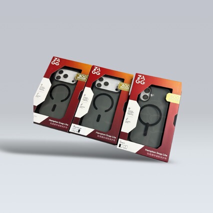 Zagg Is Suitable for Apple 17Promax Thin and Simple Magnetic Frosted Mobile Phone Case Protective Cover 17Pro