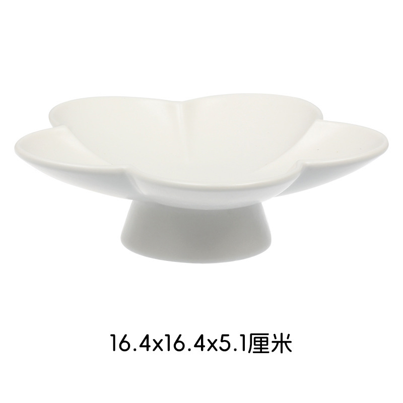 白磁クラフト、シンプルスタイル、高級感、創作花の賛歌、陶磁器食器セット、お手入れ簡単食器セット|undefined
