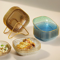 骨を吐く皿の家庭用食品級の食卓のごみ皿のハイエンドの新型の骨を吐く皿は果物皿の皿を厚くします。