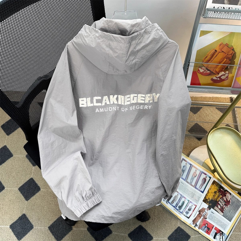 Fashionable light and thin breathable hoody
