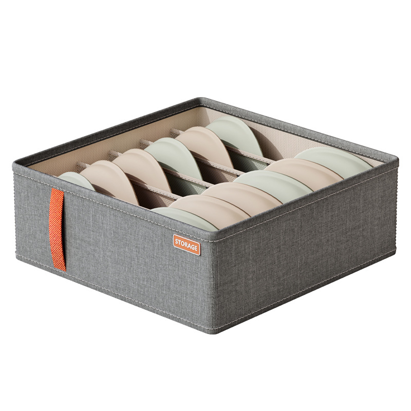 Caja de almacenamiento de ropa interior de gran capacidad, cajón dividido para dormitorio, artefacto de almacenamiento, armario, tela, ropa interior y calcetines