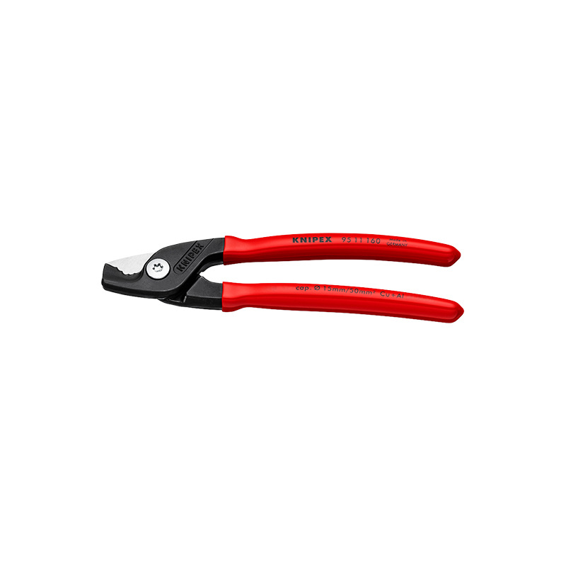 KNIPEX德国凯尼派克进口新型紧凑型阶梯式分步剪切省力电缆剪新品