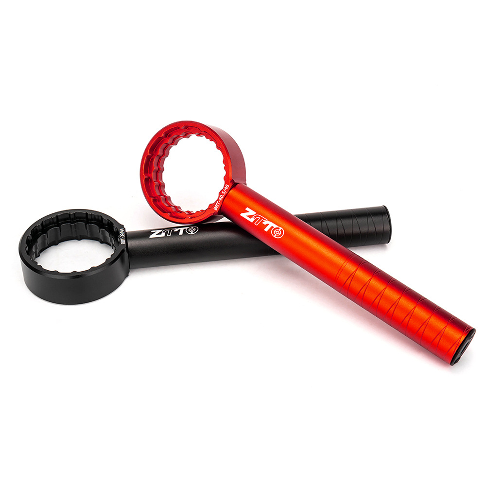 Ztto montaña carretera bicicleta medio eje Llave adecuada para Xi manuo Instalación de placa de diente hueco de conexión rápida y herramienta de desmontaje