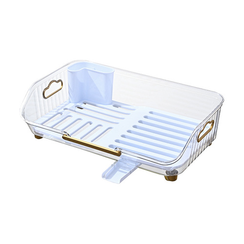 Bowl and Plate Storage Rack Kitchen Drain Basket Bowl Shelf Shelf Home Bowls and Spoons Drain Storage Box Drain Bowl Shelf