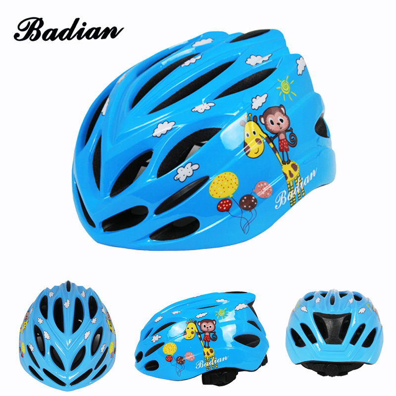 Los niños casco de bicicleta equipo montar patinaje rodillo protector equilibrio coche transpirable seguridad sombrero verano desmontable ajuste