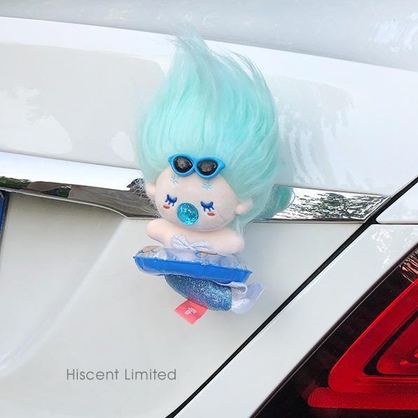 美しいマーメイドカーテール人形トランク装飾カーペンダントカーアウトドア人形トレーラールーフ装飾品車内|undefined