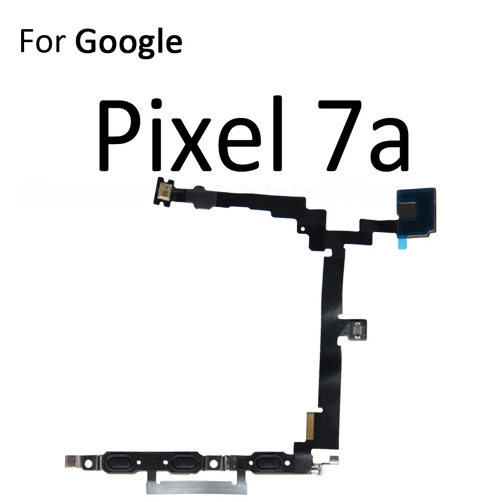 Power on key volume control cable for Google Pixel 6 7 8 9Pro XL 7A mute cable