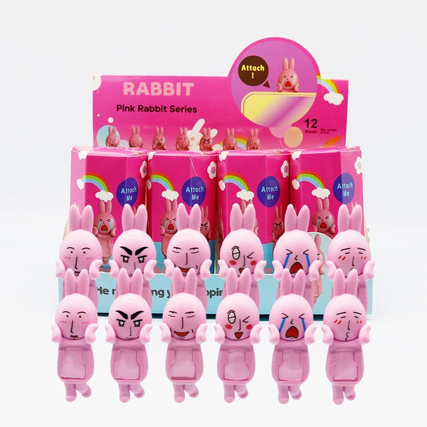Pink rabbit 12-piece set