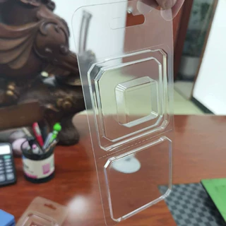 厂家直供电子元器件对折吸塑盒五金配件吸塑盒电子零件吸塑盒