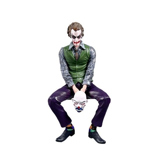 Clown Heath Ledger Sitting Posture Hand-made Roof Car Ornaments Car Rear Pendant Car Interior Ornaments Character Model
