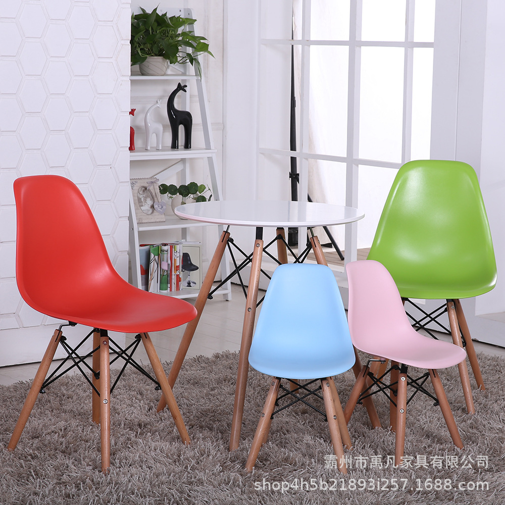 Kindergarten back chair Modern minimalist child baby dining chair Nordic home inspiration small stool