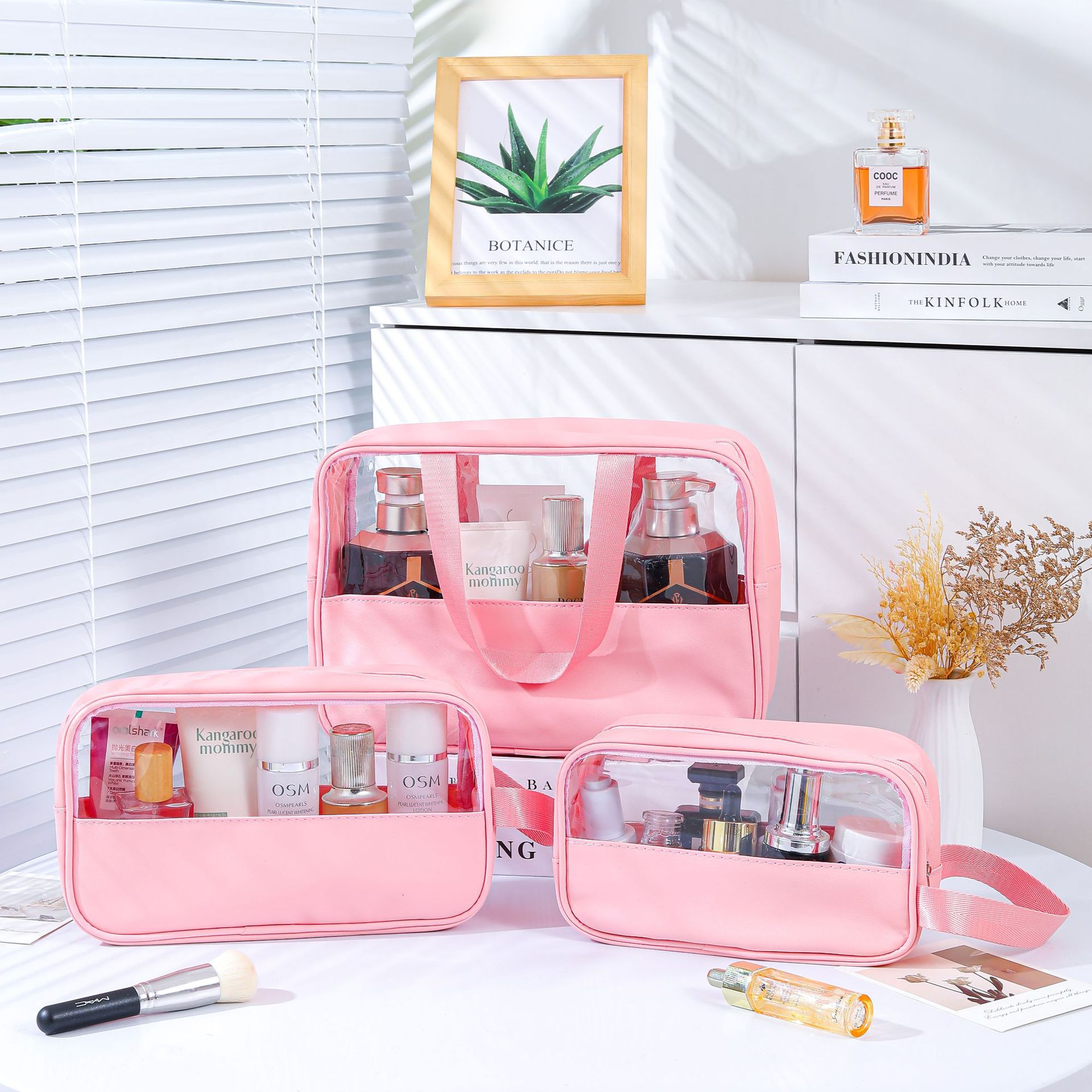 Bolsa de baño portátil de alta calidad, baño portátil, natación, playa, viaje, bolsa de almacenamiento de artículos de higiene y maquillaje de gran capacidad