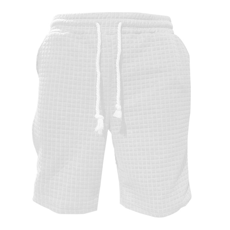 Men's Sports Suit Sleeveless Vest And Shorts Set For Summer Leisure_voghion.com