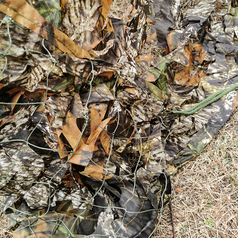 Outdoor tactical camouflage network 3D leaf bionic web hidden network hidden network 2
