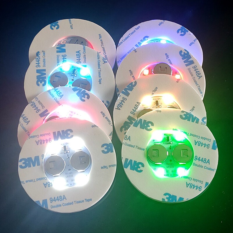 工場発光コースター、フローティングボールステッカー、ベタボトルステッカー、バーカップステッカー、カクテルライト、屋台ミルクティーグローイングコースター|undefined