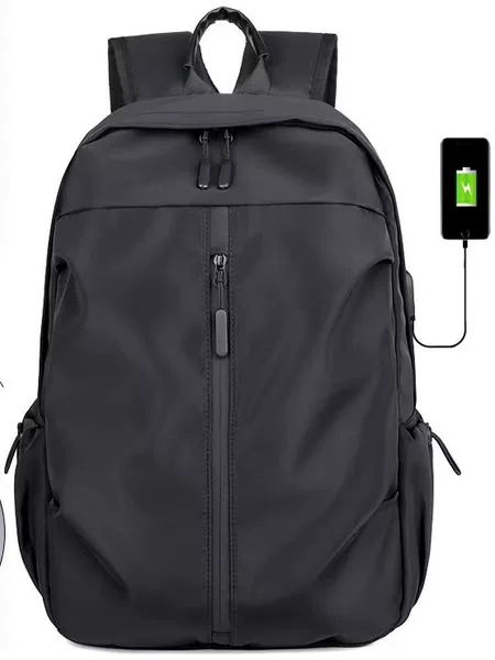 Foreign Trade Large-Capacity Commuter Business Backpack for Men, Outdoor Computer Bag with Logo Printing, Casual Student Travel Bag