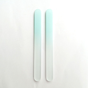 Spot wholesale children's nail file small glass file baby glass nail file Baby manicure bar