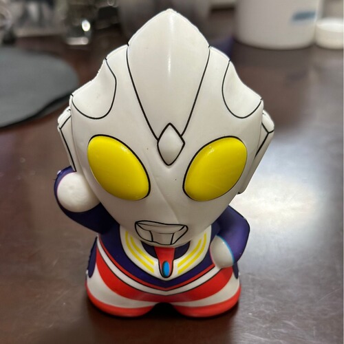 Large Ultraman slow rebound pinch Le cartoon children's doll ornaments decompression and vent artifact