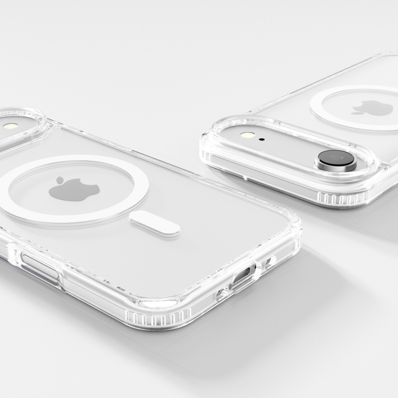 Apple 17promax スペース携帯電話ケース新しい透明な iphone17pro 磁気保護カバーエアケースに適しています|undefined