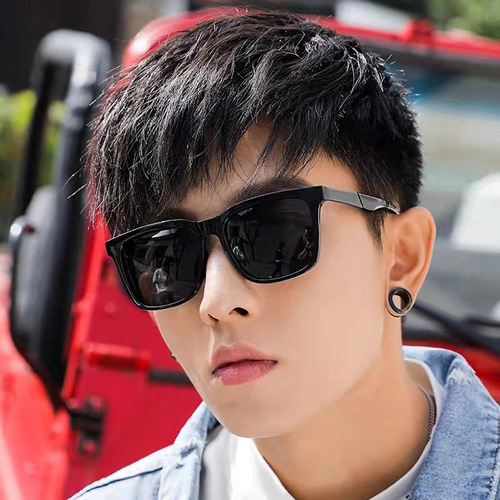 Internet celebrity sunglasses for men while driving and fishing, polarized toad glasses for drivers, pilot trendy sunglasses, anti-UV shading