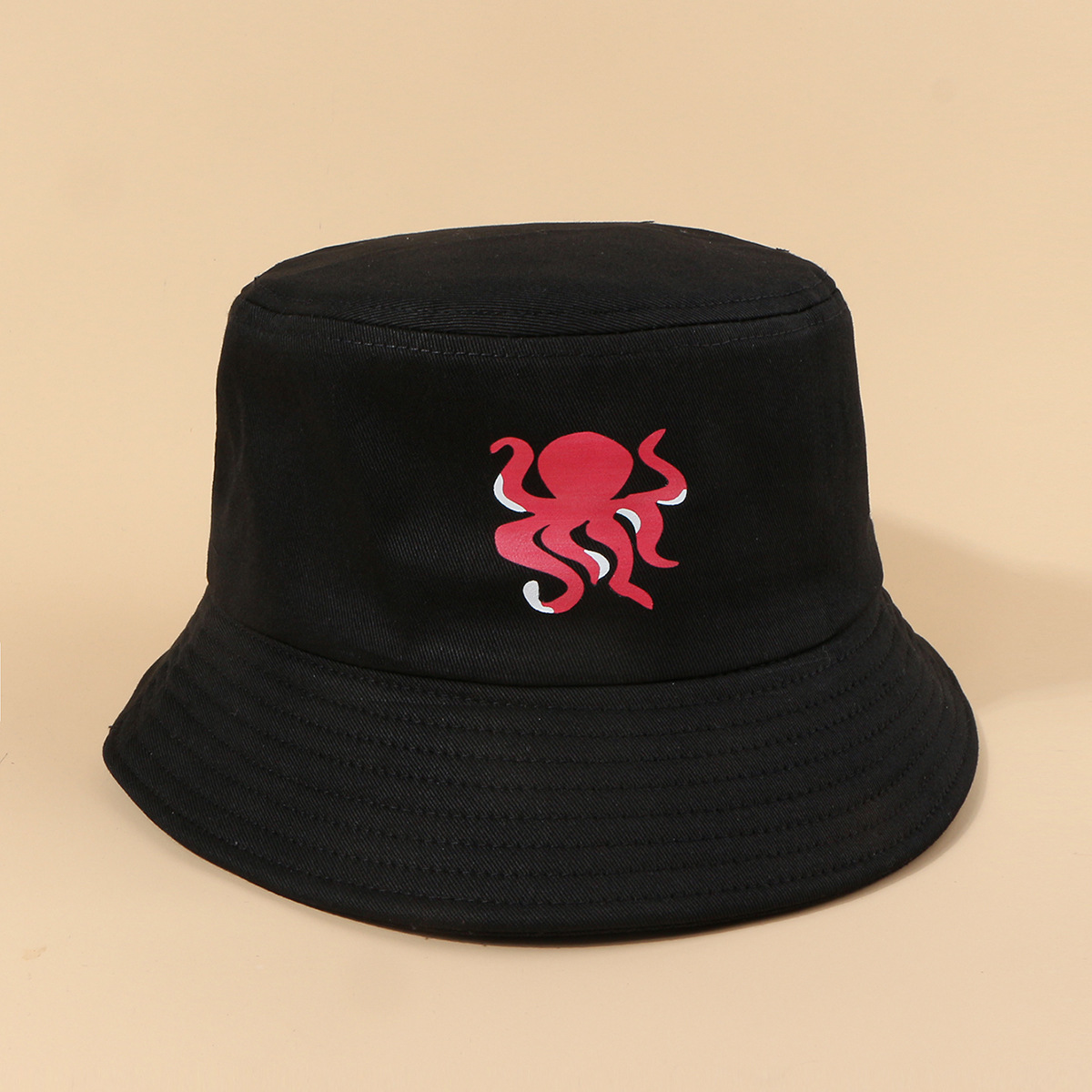 Unisex Simple Style Octopus Printing Bucket Hat display picture 14