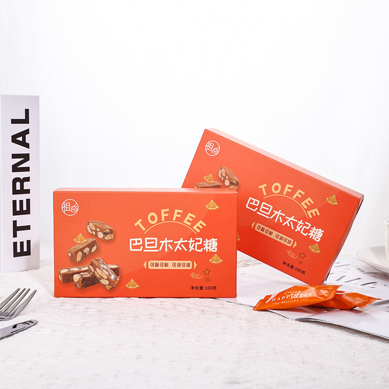 크리스프 향기로운 바다 소금 아몬드 토피 100 g/box