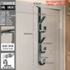 Branch type 5 hooks behind the door (gun ash)