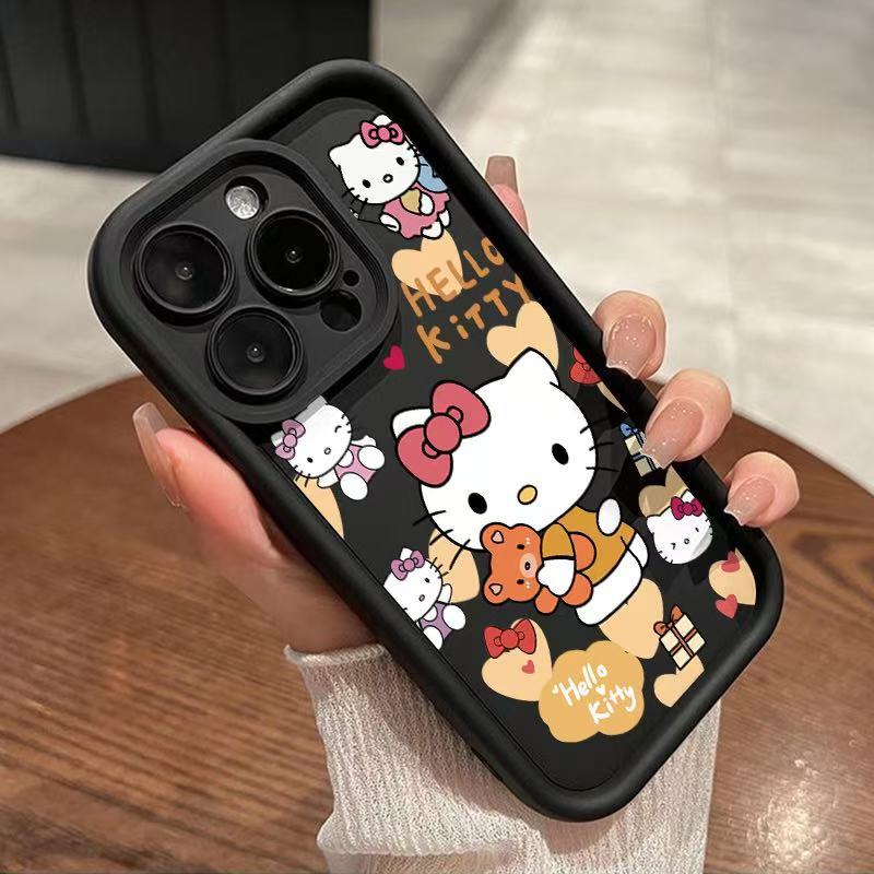 Funda para teléfono móvil iphone16 para Japón y Corea del Sur Apple 15promax/14 anti-caída 13pro12 dibujos animados 11 nuevo xr