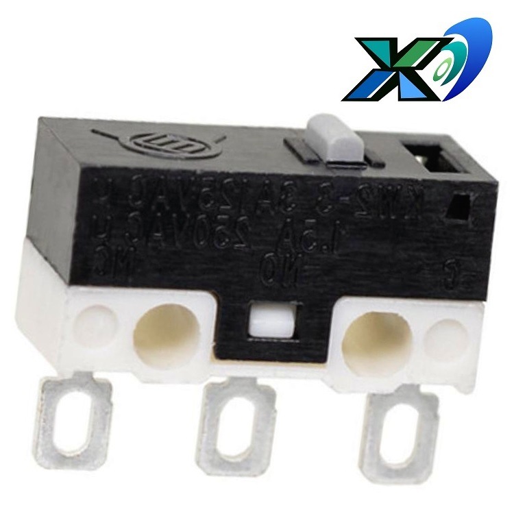 迷你行程微动开关三脚  复位常开微动开关  无柄微动开关复位常闭