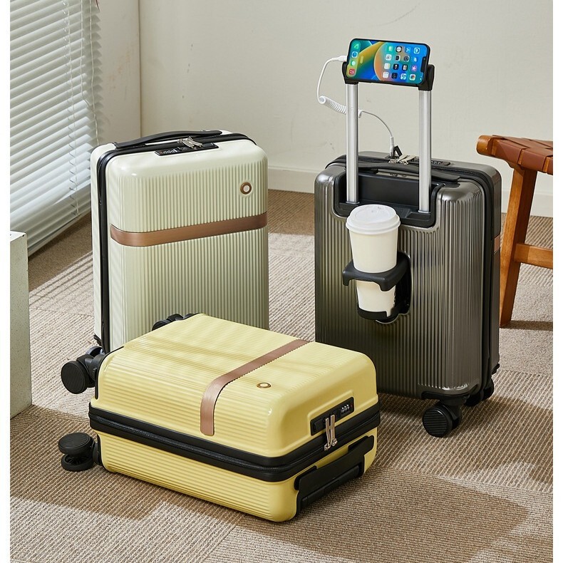Luggage Dropshipping Service 16inch Carry-On Suitcase Trolley Case Travel Case Small Password Lock Suitcase Low Price Wholesale Portable
