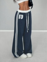 W 94202 3D print drawstring sport pants 3D ӡ�������˶���