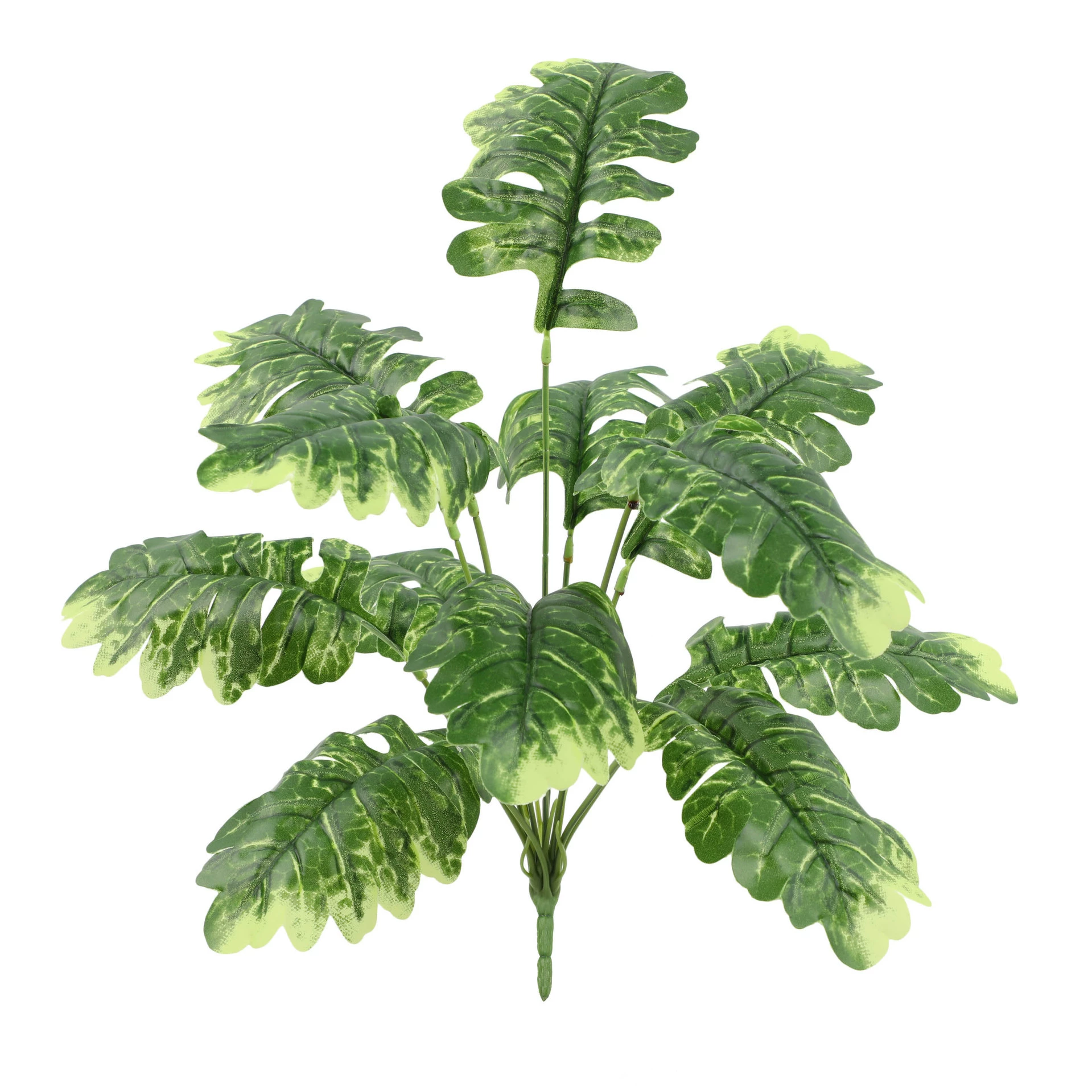 Realistic plant lamp for hotel, layout indoor, decorations