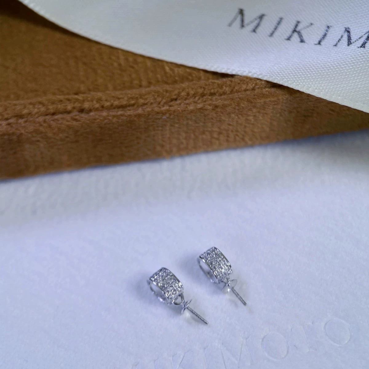 Аксессуары Platinum Pt900 простой кулон белый циркон, инкрустированный бусинами 10-11 мм без цепочки и бусин