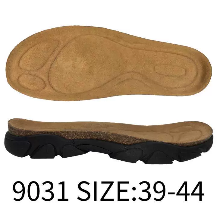 Корковая подошва + верхняя часть стопы (подошва) производятся в Цзиньцзяне.