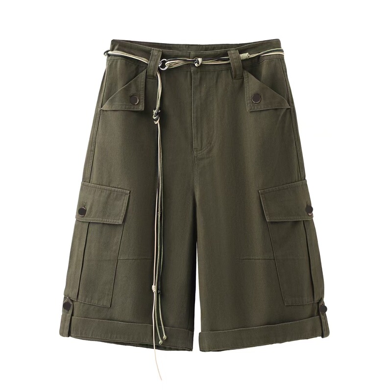 In-Stock 2026 Summer New Designer Style Cargo Pants with 3D Pockets Casual Pants Rk31303207