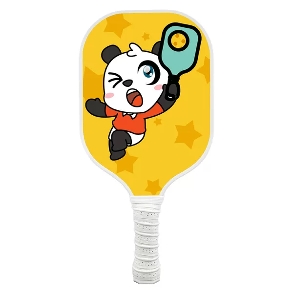 Fiberglass pickleball paddle, children's animal-themed pickleball paddle, student outdoor sports pickleball paddle