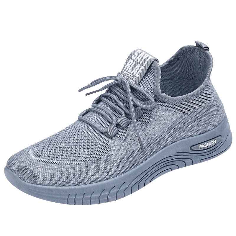 Zapatos de hombre 2023 Primavera/Verano nuevos hombres zapatillas casuales volando tejido transpirable ligero comercio exterior de los hombres zapatos para correr