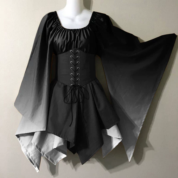 Black, gradient