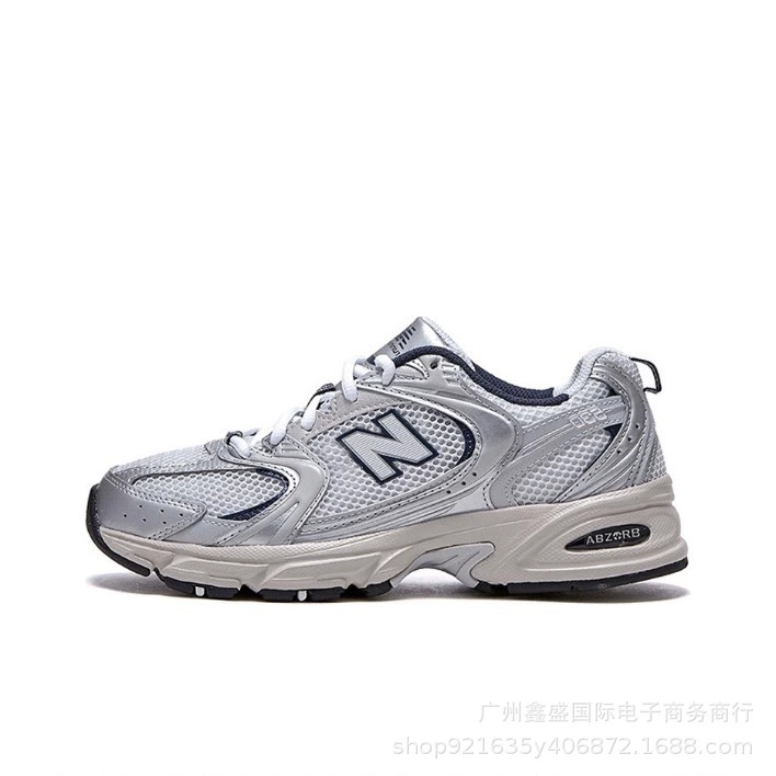 Кроссовки Running NB MR530, дышащий сетчатый верх в стиле ретро, легкая амортизация, EU 36–45