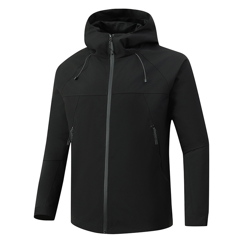 2026 Spring and Autumn New Outdoor Windproof and Waterproof Jacket for Men and Women, Hooded Thin Mountaineering Jacket, Couple's Coat