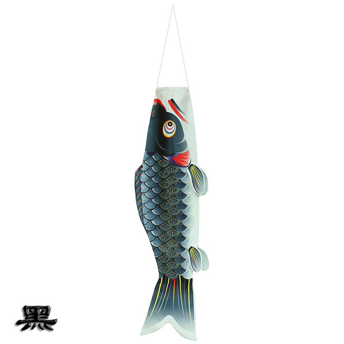 Cross-border supply source Japanese Koinobori lucky Koinobori Japanese style Koinobori fan tourist flag photography decoration fish