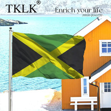 90*150cm牙买加国旗厂家3*5ft涤纶旗帜Jamaica旗子批发节日装饰