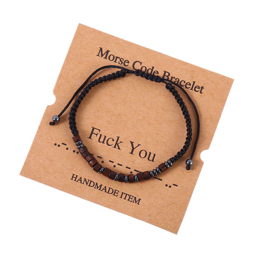 15g Weight Iron Stone Pendant Material Drawstring Bracelets Classification rope Chain Material 1 Piece Quantity Holiday, Daily Occasion rope, Iron Stone Material Geometric Pattern Unisex Gender Beaded, Braid Design Classic Style Style Classic Style Geometric Rope Iron Stone Wholesale Drawstring Bracelets 32
