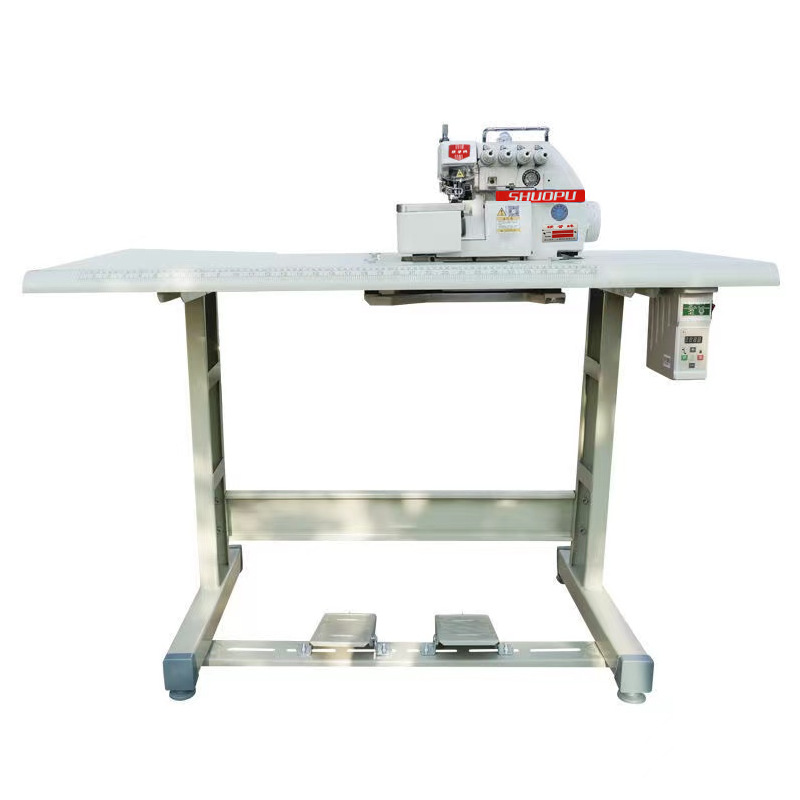 Nueva máquina overlock eléctrica multifuncional 747, máquina overlock totalmente automática 700 con accionamiento directo, máquina para codificación de bordes y overlock.