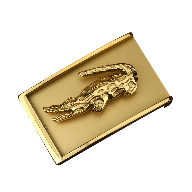 3,5/3,8 hebilla de cinturón de acero inoxidable hebilla sin dientes tipo prensa para hombre hebilla de cinturón de alta calidad hebilla de cinturón de material de sensación venta directa