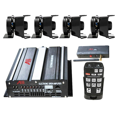 Car horn/tweeter loudspeaker, high-frequency speaker, 1200W - a10r5-2-host-black-falcon-speaker-set-12v