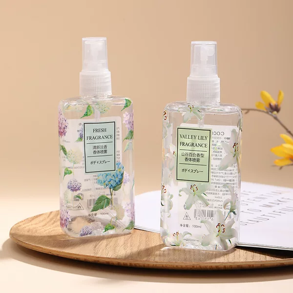 Explosive British Pear Freesia Fresh Body Spray Women Lasting Light Fragrance Student Valley Lily Room Perfume